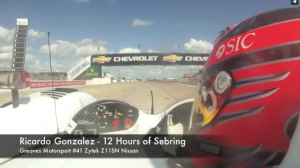 Video: Gonzalez In-car Sebring ’12